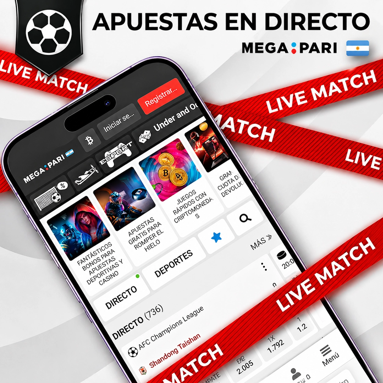 Apuestas en directo