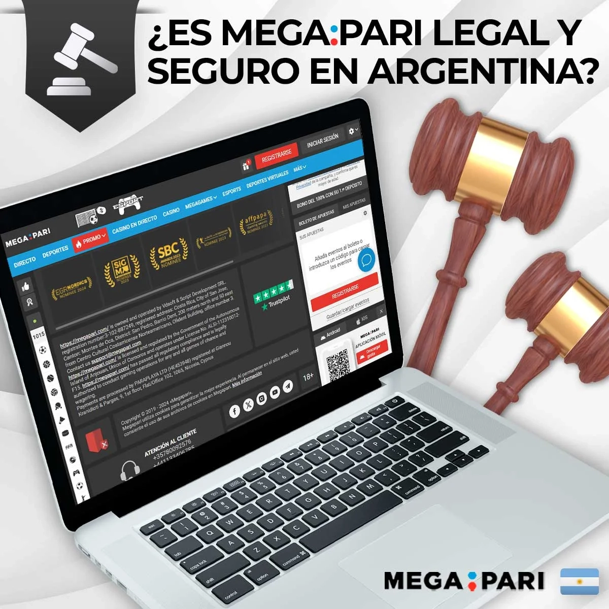 ¿Es Megapari legal y seguro en Argentina?