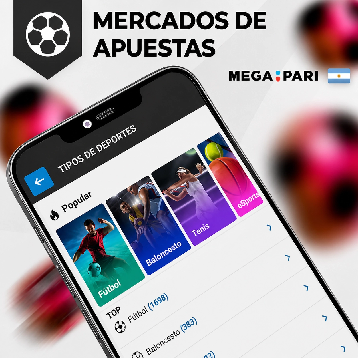 Apuestas deportivas en Megapari